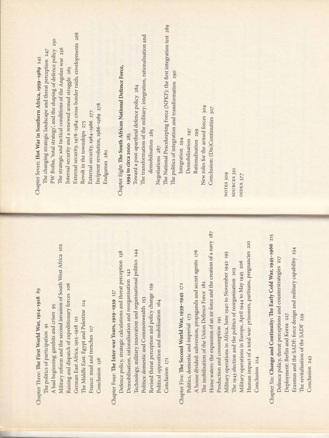 A MILITARY HISTORY OF MODERN SOUTH AFRICA