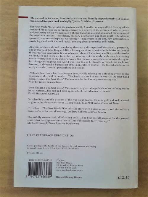 THE FIRST WORLD WAR - John Keegan