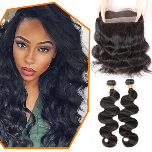 Brazilian Hair/Peruvian Hair 200g with a 360 Closure (Body/Straight/Curly/Kinky Curly)
