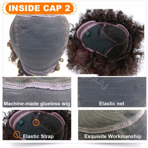 Human Hair Afro Curl Wig (2-4 days` delivery)