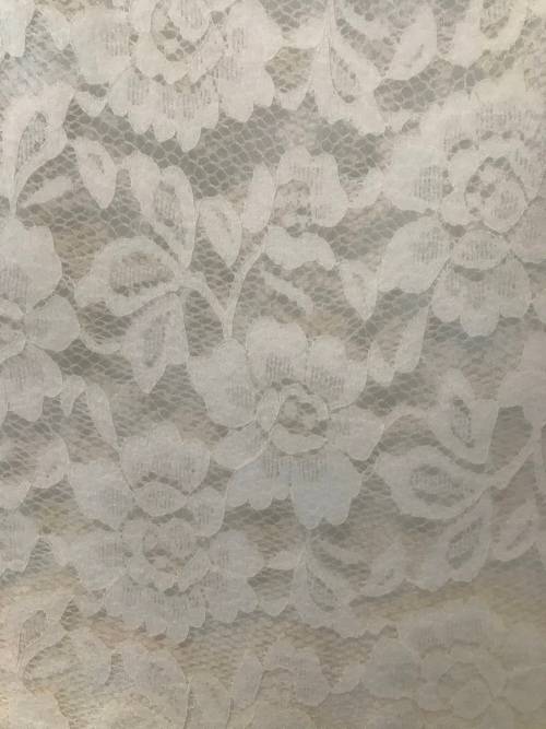 Creamy lace insert detail sexy body on fitted dress hot size I8 0 10 / 32 - 34