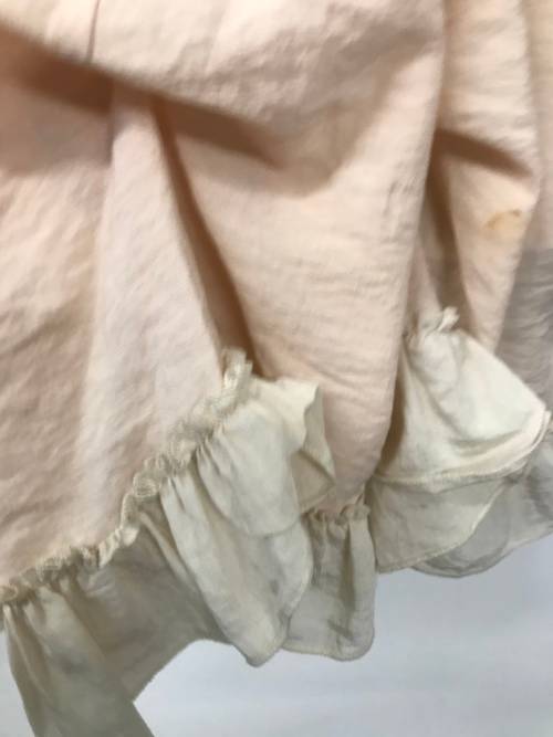 10 / 34 peaches and cream dress unusual hemline