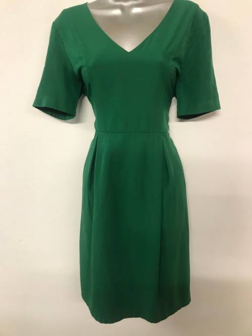 12 / 36 green triple seven vintage dress