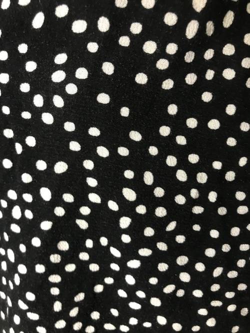 H&M polka dot silky top for ladies