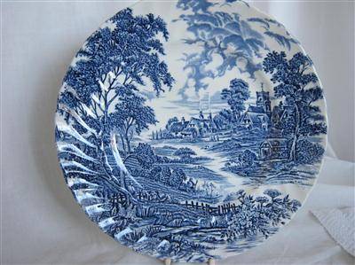 RIDGEWAY ' MEADOWSWEET ' PATTERN. PLATE...24.50cm ACROSS...
