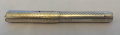 Short Hanging Sterling Silver Waterman Fountain Pen