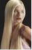 CLIP IN HAIR EXTENSIONS, XXXL-Set, 60cm, 12pcs, heat resistant, FREE shipping, #613 platinum blonde