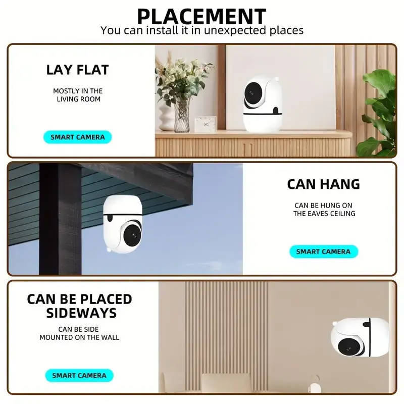 USB Camera, 1080P, Wi-fi Connected, Outdoor / Indoor Camera, Motion Detection, 2-Way Audio