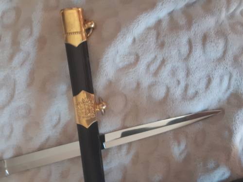 SAAF CEREMONIAL DAGGER AND BELT