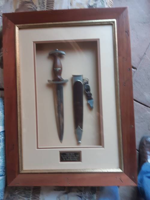 GERMAN WW2 THIRD REICH SA DAGGER MAKER Tiger Soligen