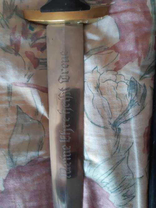 WW2 GERMAN SS DAGER  Maker Soligen