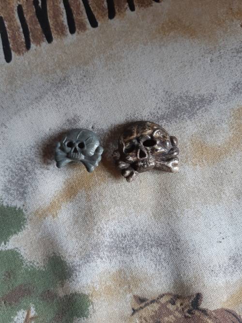 WW2 GERMAN TOTENKOPF DEATHS HEAD