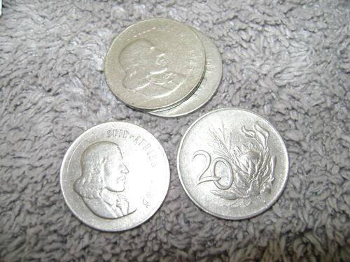 RSA  20 Cents 1965 (Afrikaans)