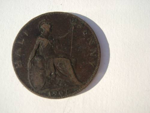 Great Britain 1/2 penny   1901
