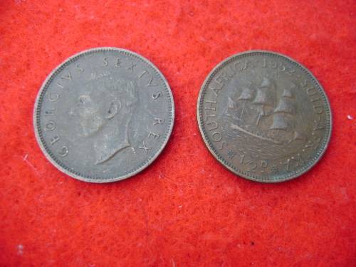 SAU 1/2 penny 1952