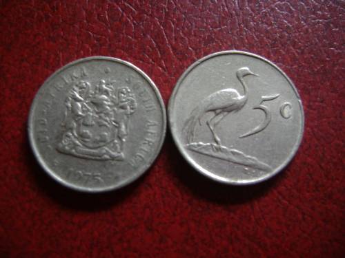 RSA 5 cent 1975