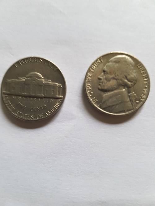 USA  5 Cents  1983 d