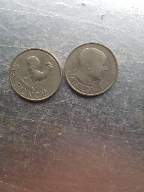 Malawi  6 Pence  1967
