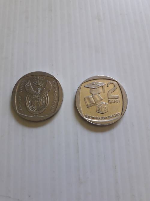 RSA   2 Rand 1919  (Right of education)