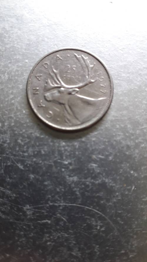 Canada  25 cent  1977