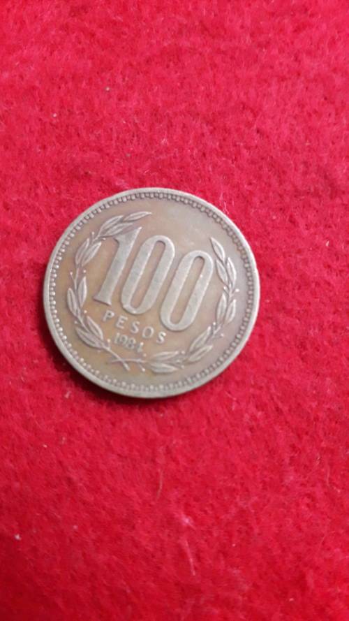 Chili  100 pesos  1984