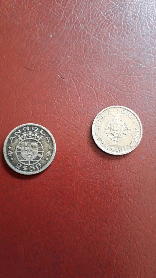 Angola    2.5 Escudos 1969