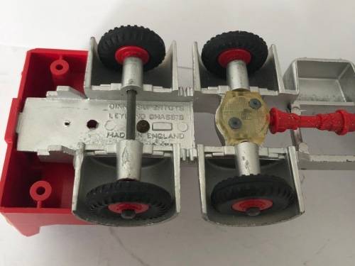 MECCANO DINKY TOYS #936 8 WHEEL CHASSIS TEST LEYLAND TRUCK .