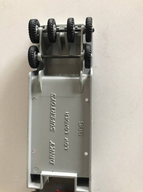 Meccano Dinky Toy: Thornycroft Mighty Antar #986 With Propeller