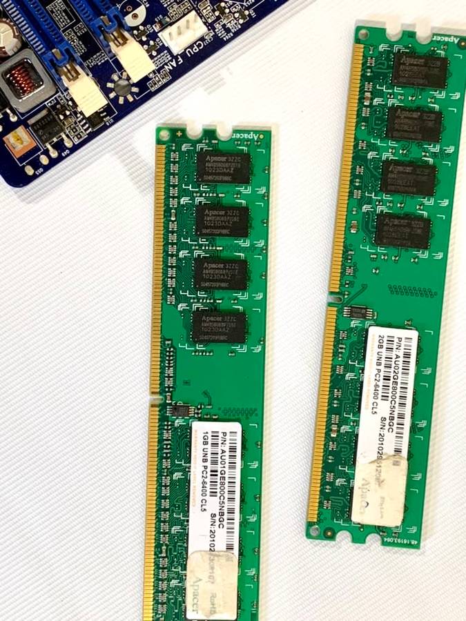 Foxconn N15235 Motherboard including CPU, RAM and Video Graphics Card
