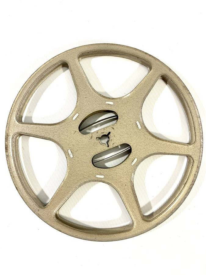2 x Old Time 8mm Film Projector Reels with Booklets