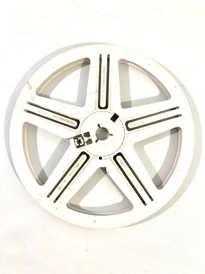 2 x Old Time 8mm Film Projector Reels with Booklets