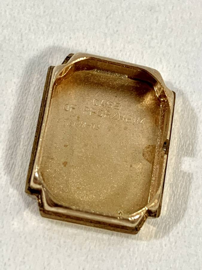 Beautiful Rolled Gold 17 Jewels Mechanical  Brooch Watch