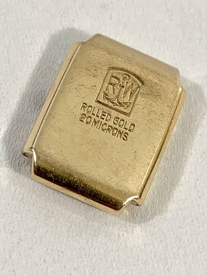 Beautiful Rolled Gold 17 Jewels Mechanical  Brooch Watch