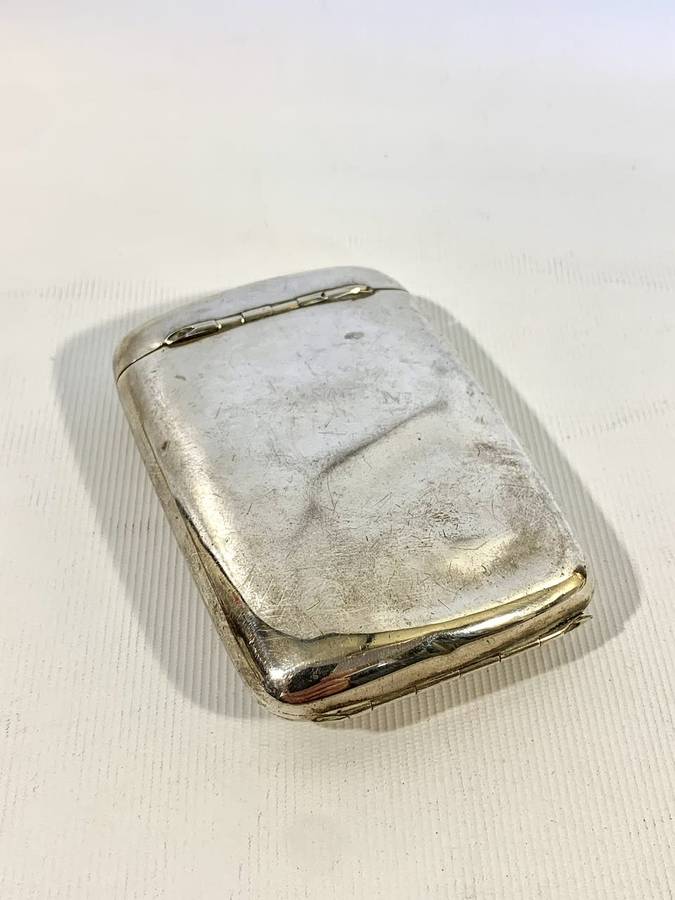 Hallmarked Sterling Silver Cigarette Holder (67 grams)