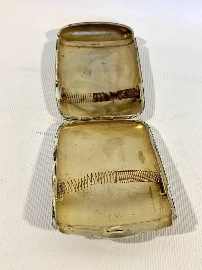 Hallmarked Sterling Silver Cigarette Holder (67 grams)