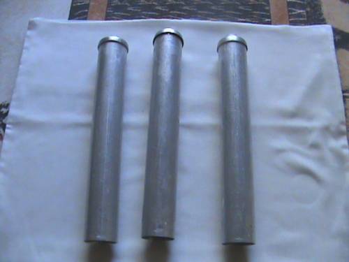 candle moulds steel x3