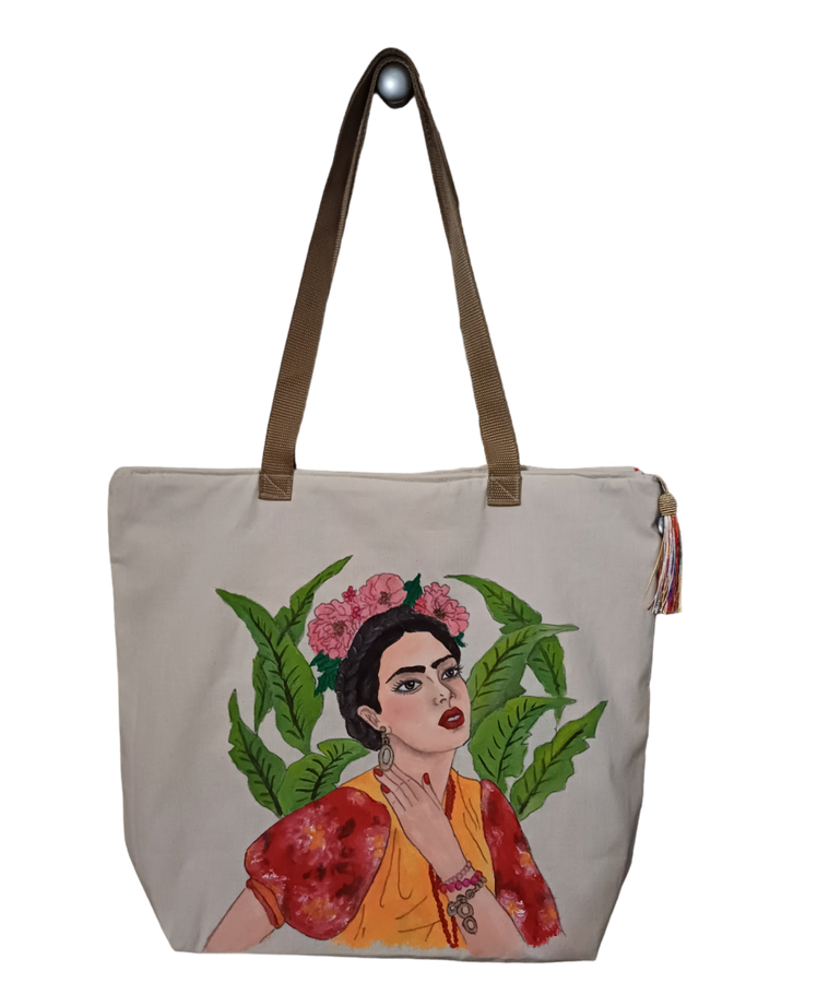 Frida I Canvas Tote Bag