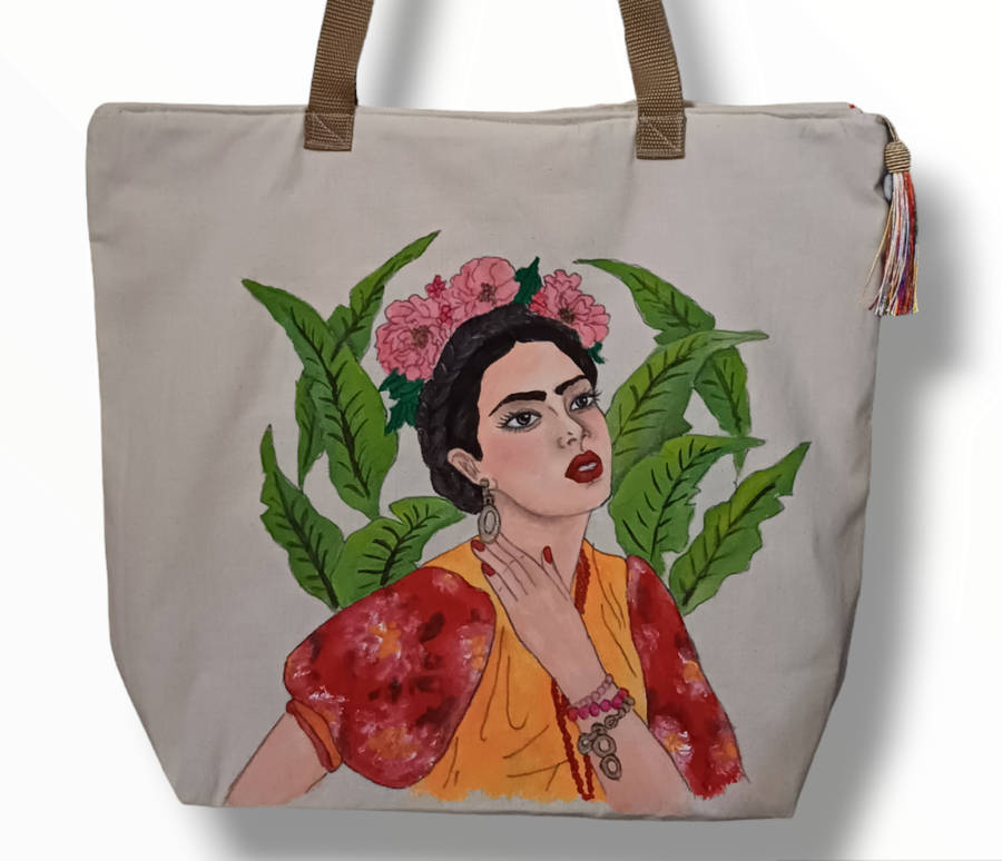 Frida I Canvas Tote Bag