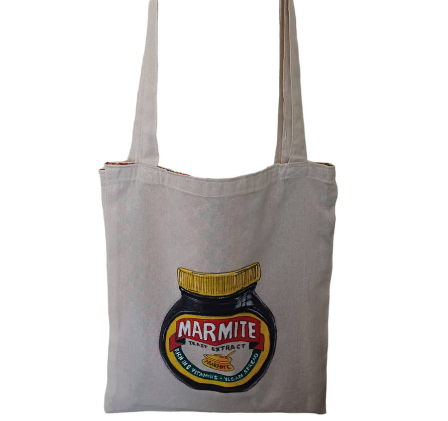 Marmite Reversible Grocery Tote Bag