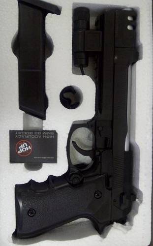 New, Metal Plastic Airsoft gun M92F-2 Free Shipping!