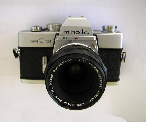 Minolta film camera SR-T101