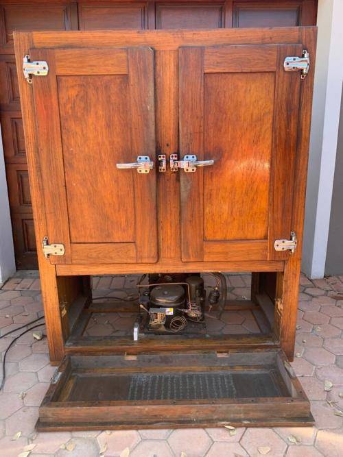WOODEN FRIDGE