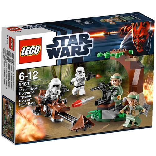 LEGO Star Wars 9469 Endor Rebel Trooper & Imperial Trooper Battle Pack(BRAND NEW AND SEALED)