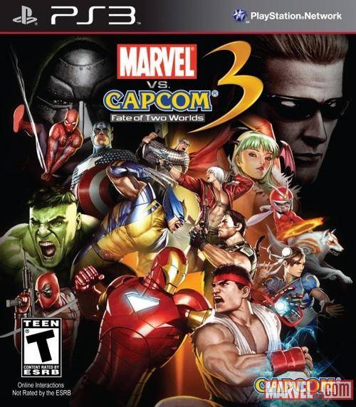 Marvel VS Capcom 3 Fate Of Two Worlds PS3(GAMES CRITIC AWARD RATED BEST FIGHTING GAME)