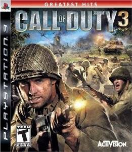 Call Of Duty 3 PS3(LOW R5 DISC INCREMENTS)GAME ONLY