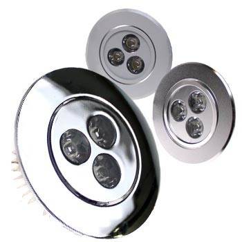 3w LED Downlight and Ceiling fitting