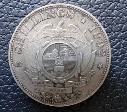 Rare 1892 Single Shaft ZAR Crown