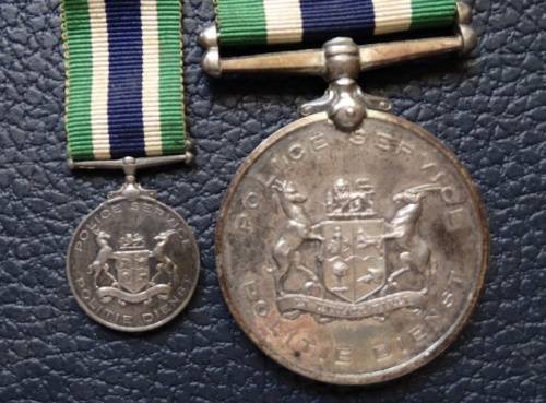 Detective WJ Gould Police Faith-full Service Medal