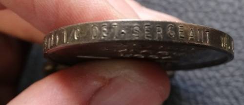 Detective WJ Gould Police Faith-full Service Medal