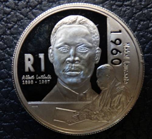 2005 Albert Luthuli Proof Silver R1